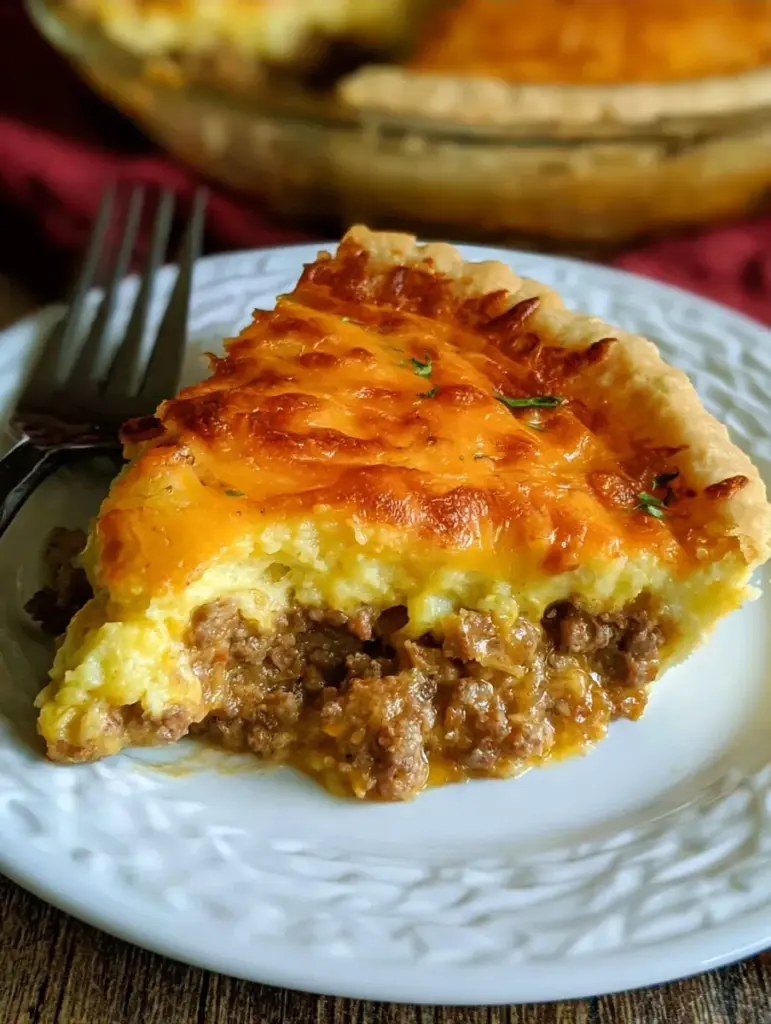 cheeseburger pie recipe recipeCard1