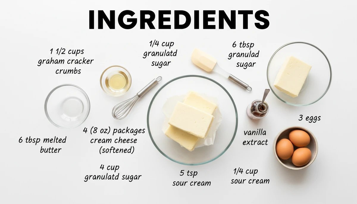 cheesecake recipe ingredients