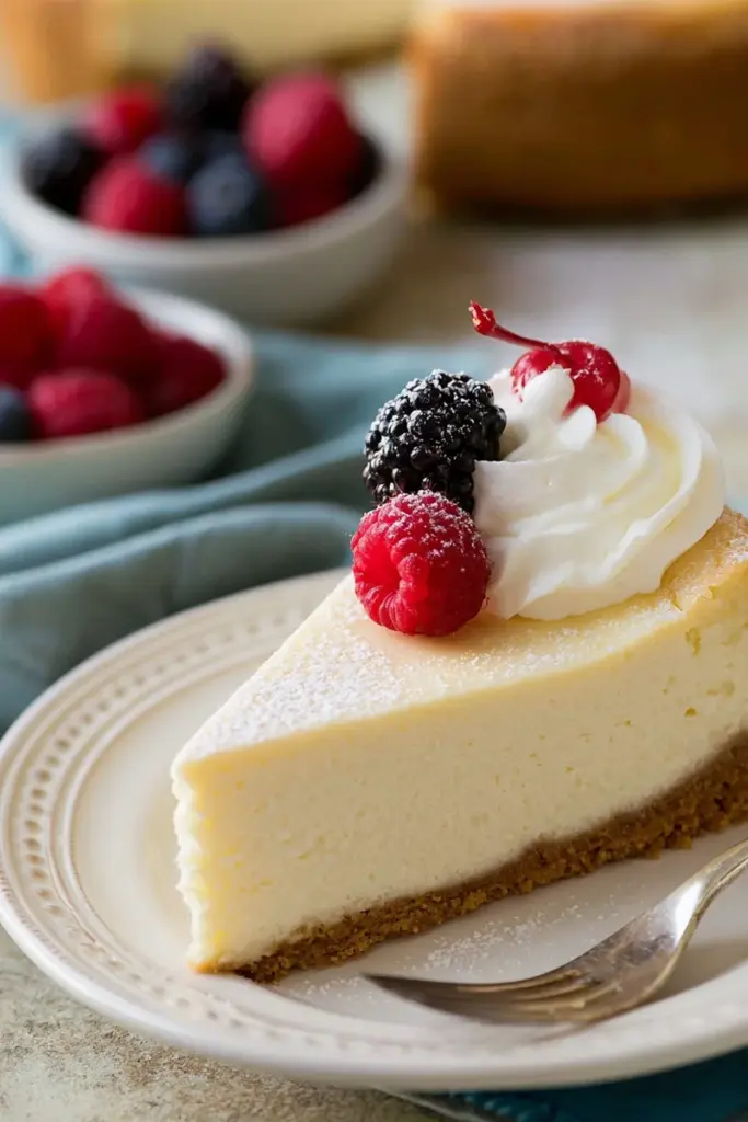 cheesecake recipe recipe card