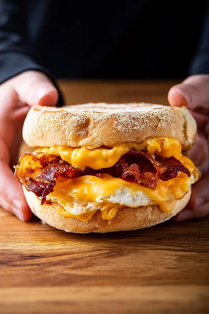 Why you'll love cheesy bacon breakfast sandwich