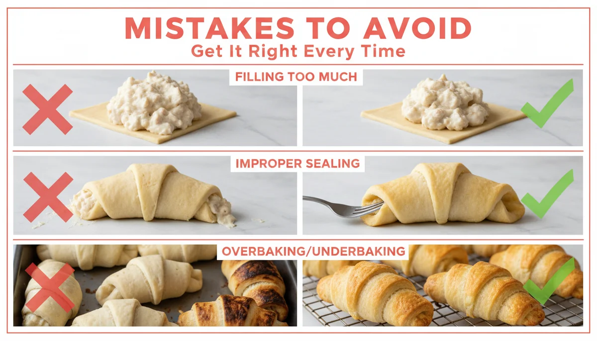 chicken alfredo stuffed crescents common mistakes