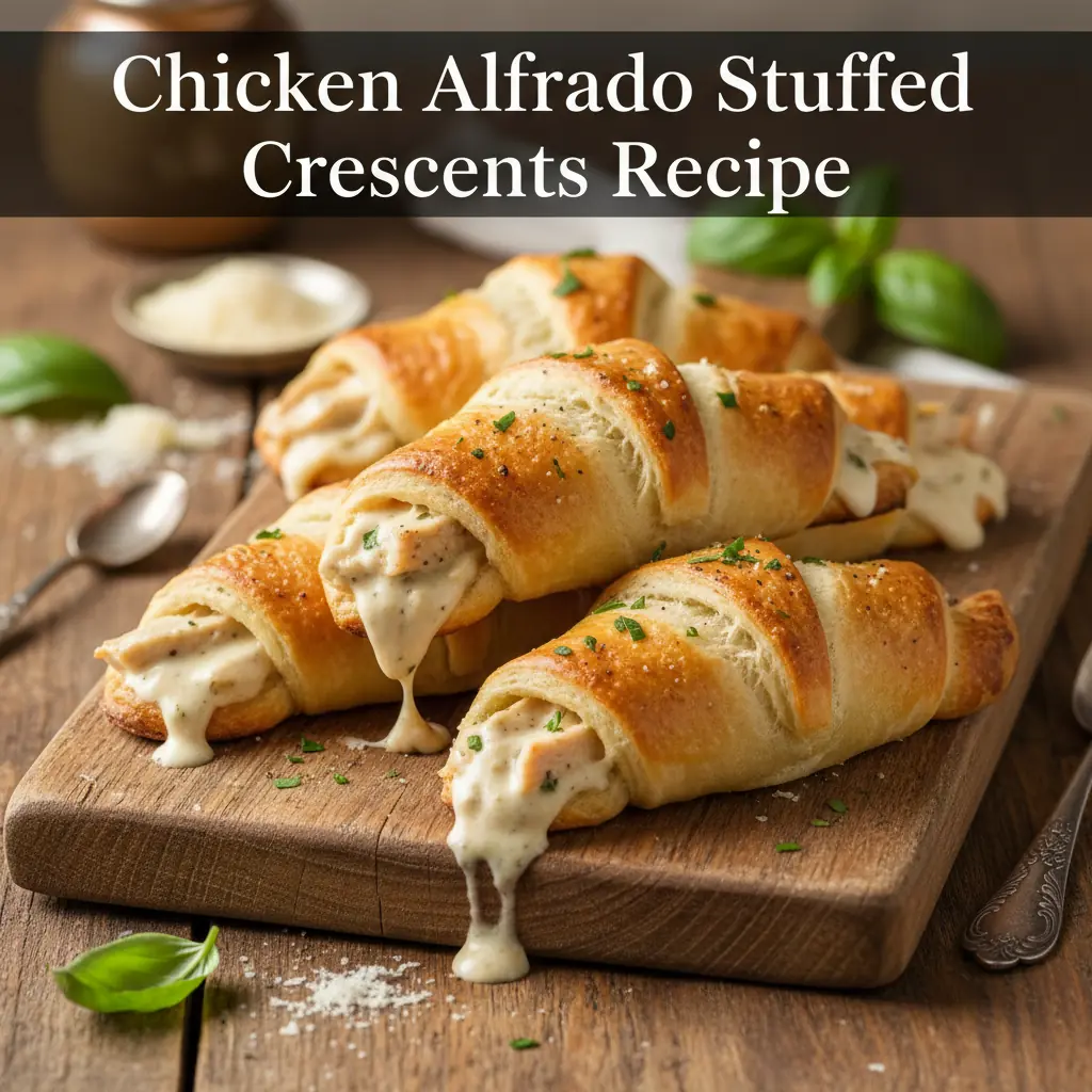 chicken alfredo stuffed crescents recipeCard1