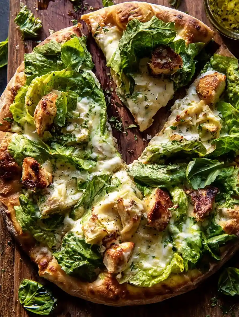 Why you'll love chicken caesar salad pizza recipe