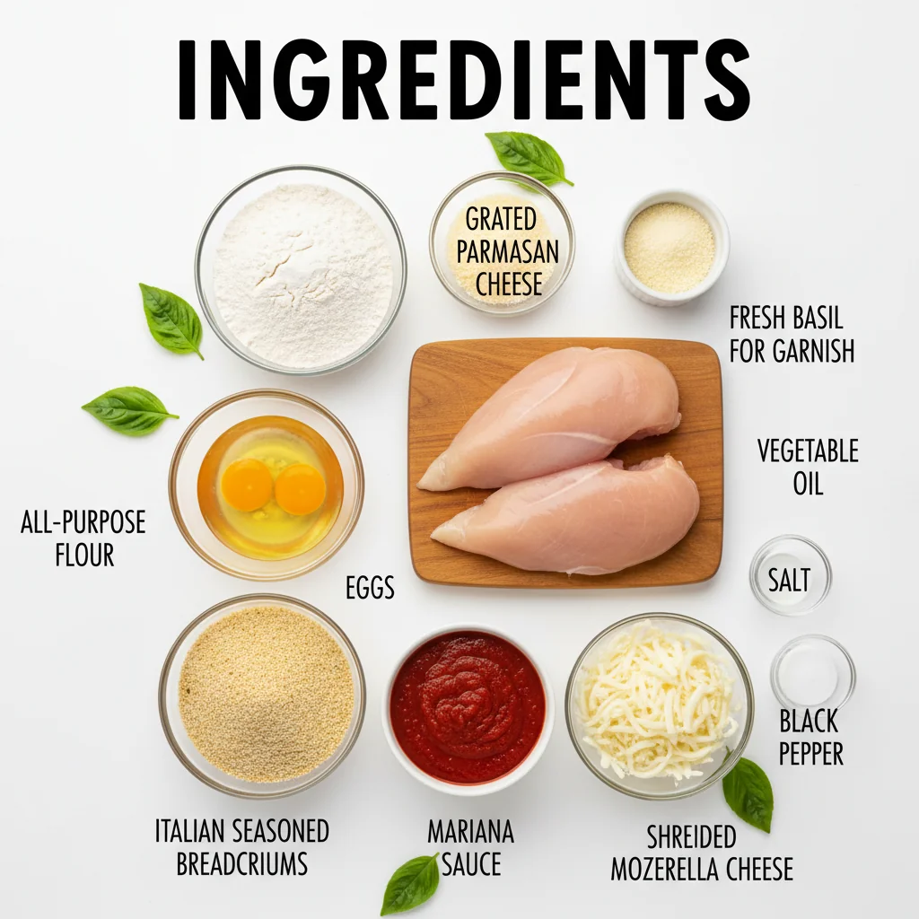 chicken parmesan recipe ingredients