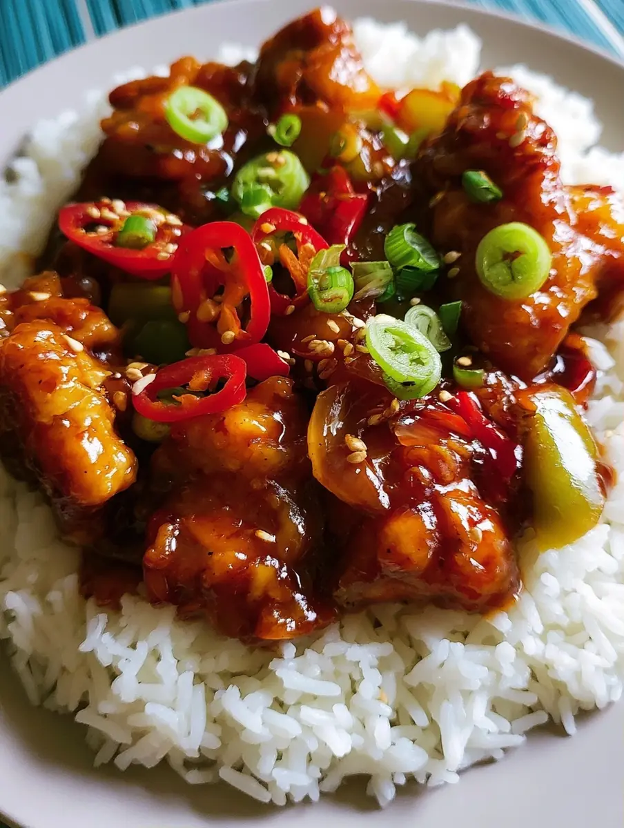 Chinese chicken dinner recipe featured