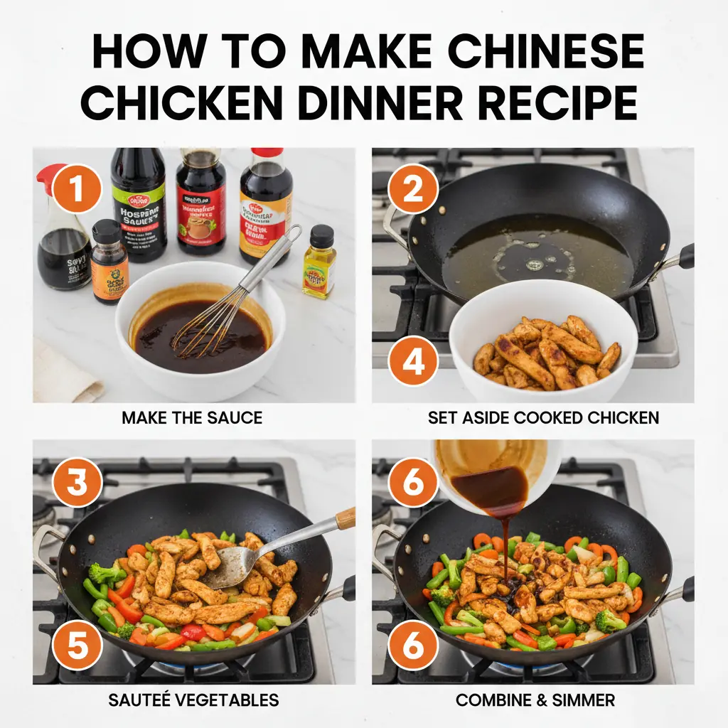 How to make Chinese chicken dinner recipe