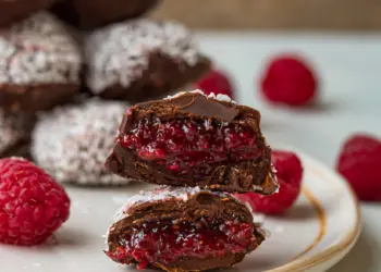 chocolate jam bites recipe featured