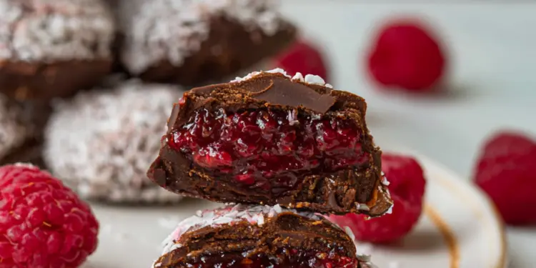 chocolate jam bites recipe featured