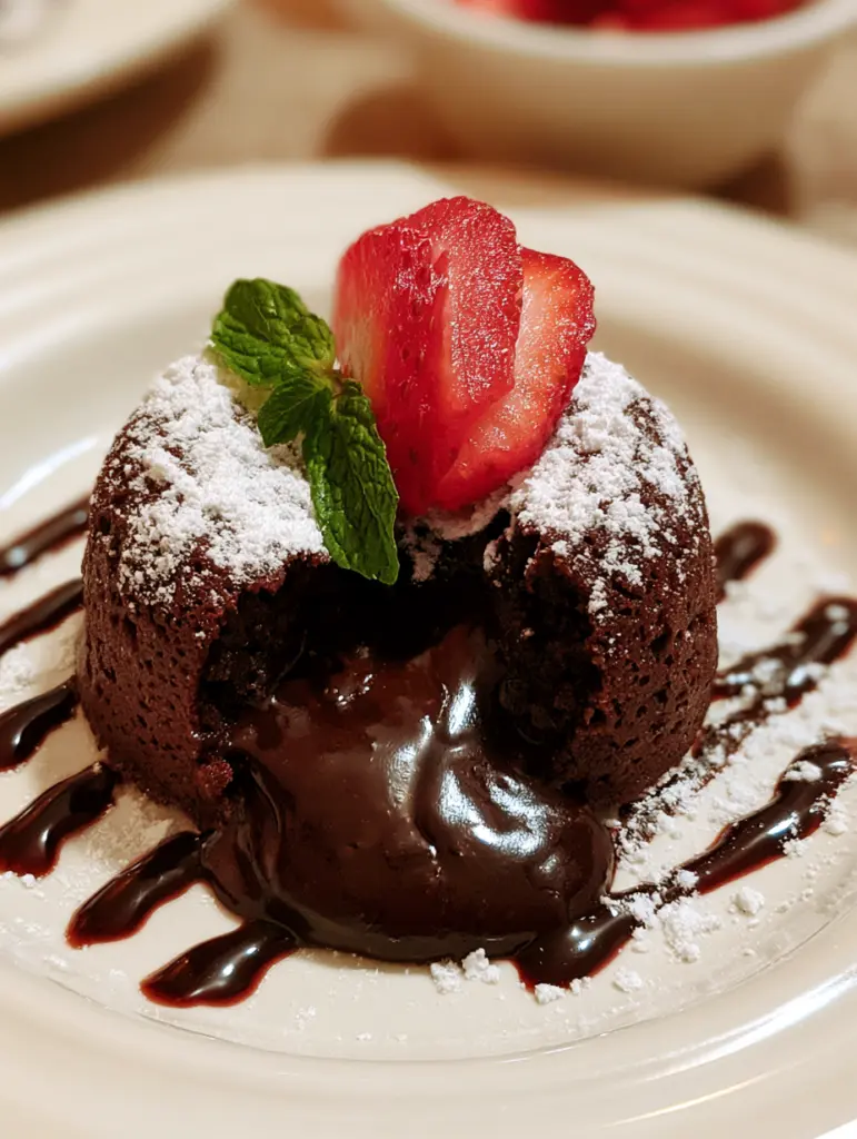 Chocolate Lava Cake recipeCard1