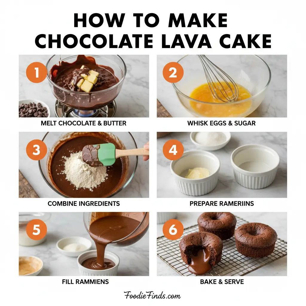 How to make Chocolate Lava Cake