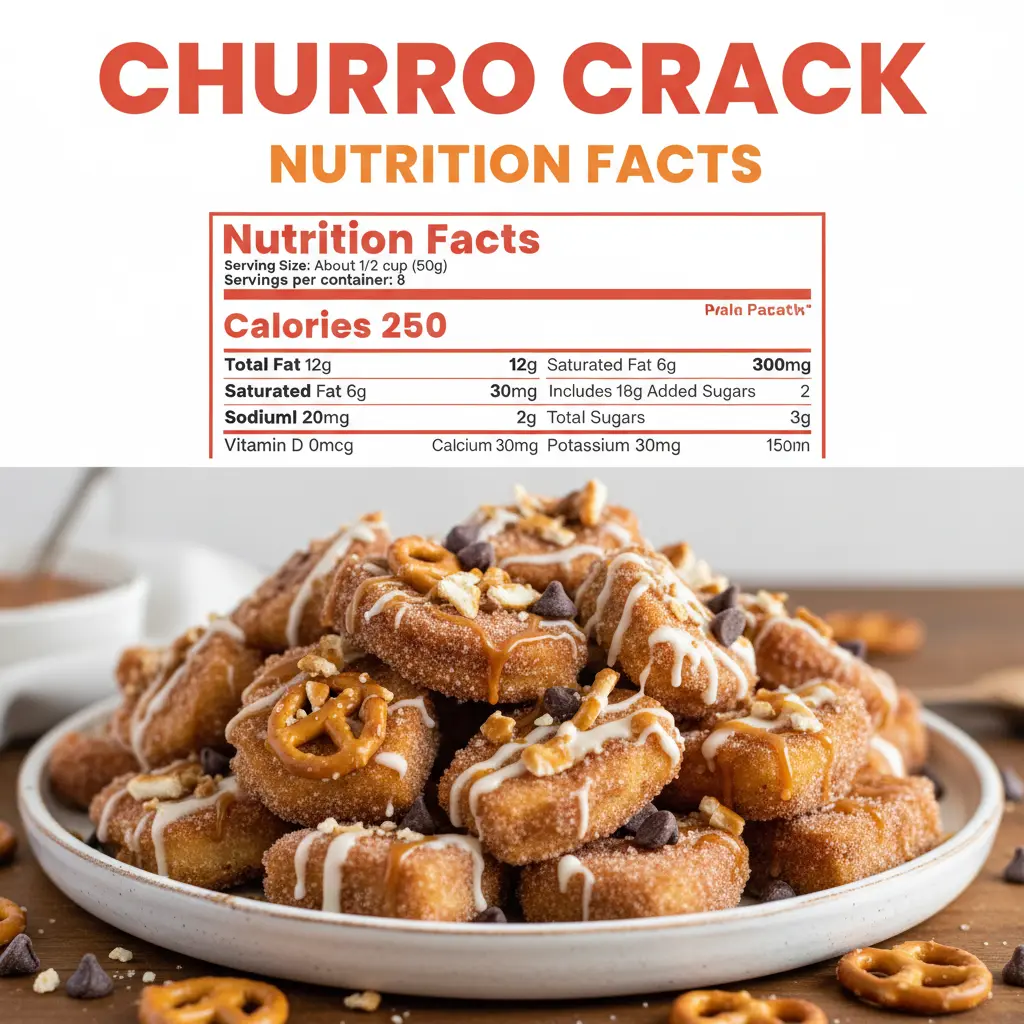 churro crack recipe nutritional information