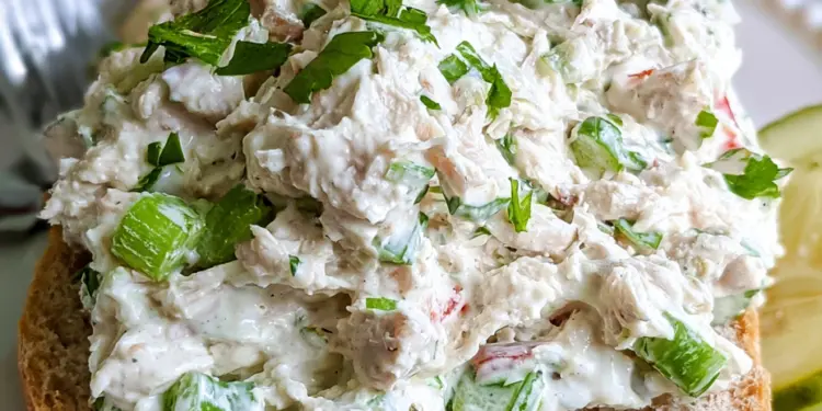 classic chicken salad recipe featured