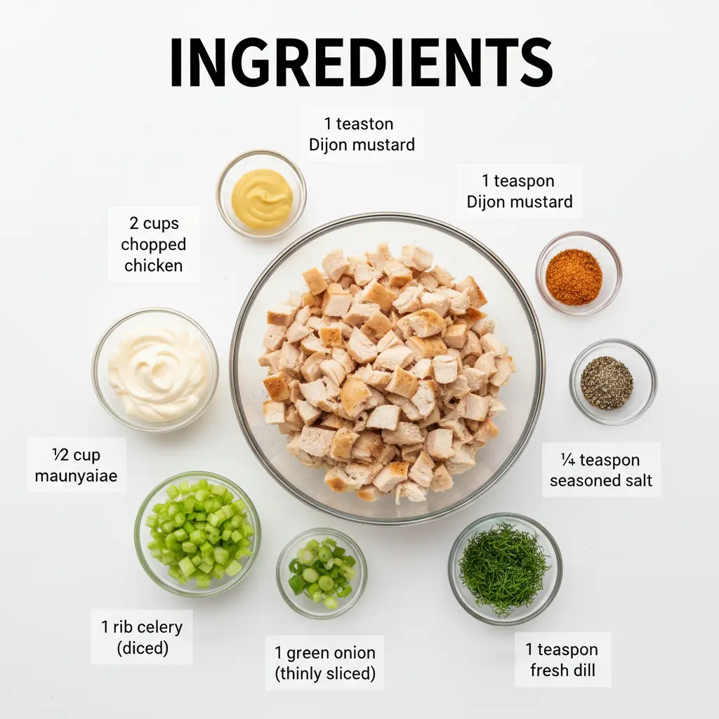 classic chicken salad recipe ingredients