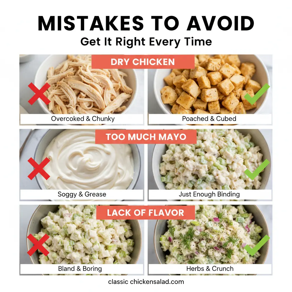 classic chicken salad recipe common mistakes