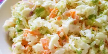 copycat KFC coleslaw recipe featured