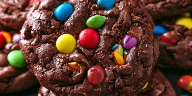 cosmic brownie cookies featured