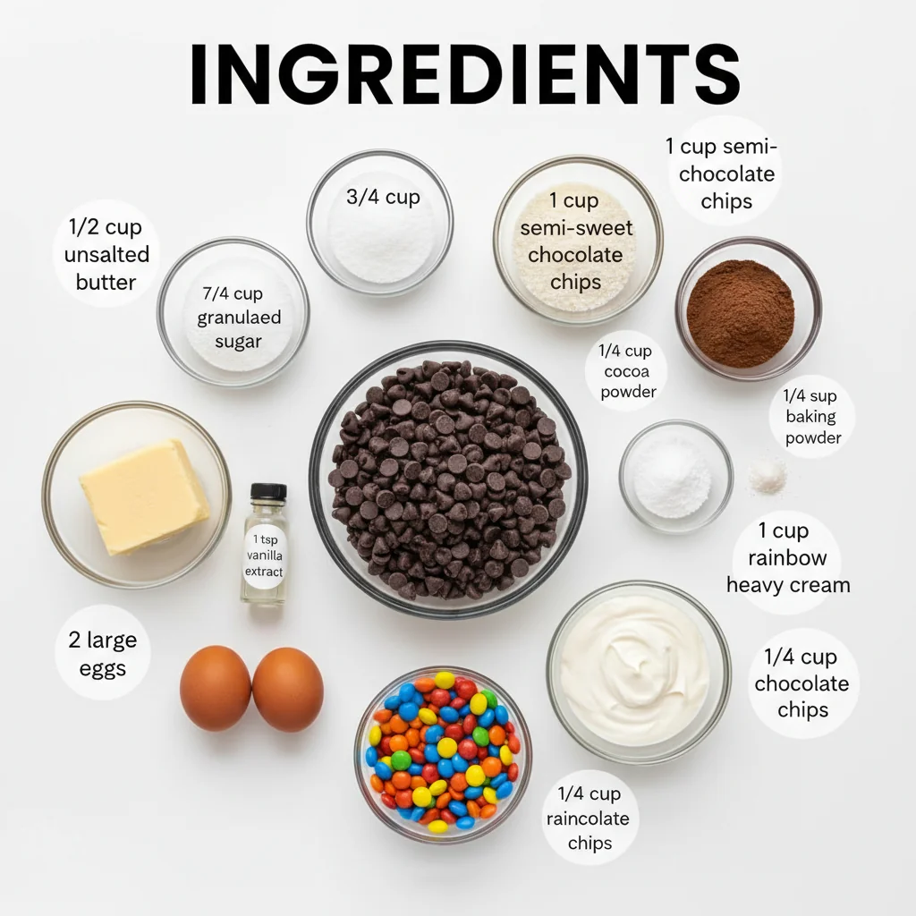 cosmic brownie cookies ingredients
