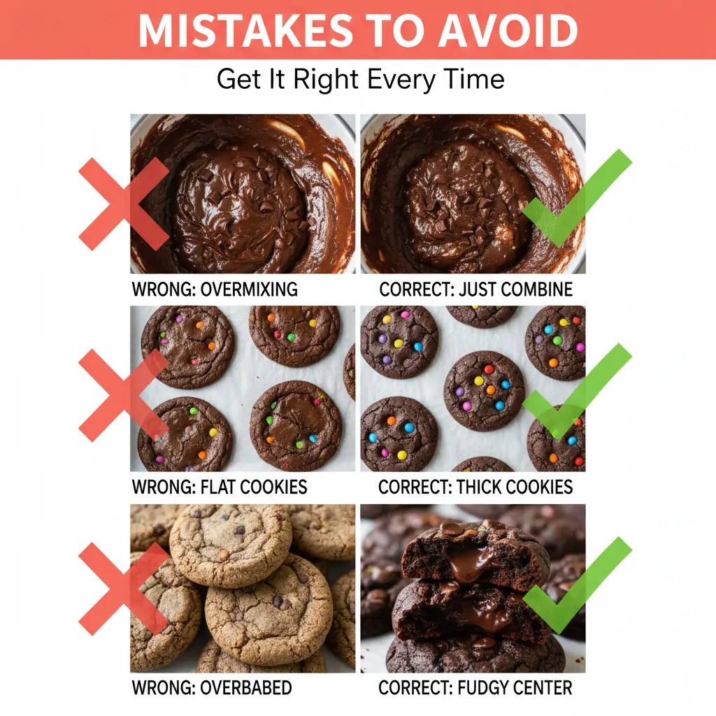 cosmic brownie cookies common mistakes