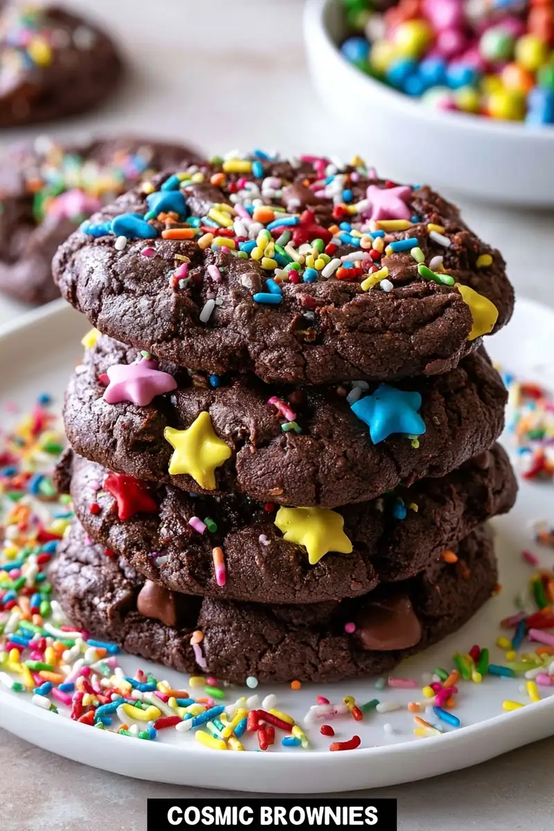Why you'll love cosmic brownie cookies