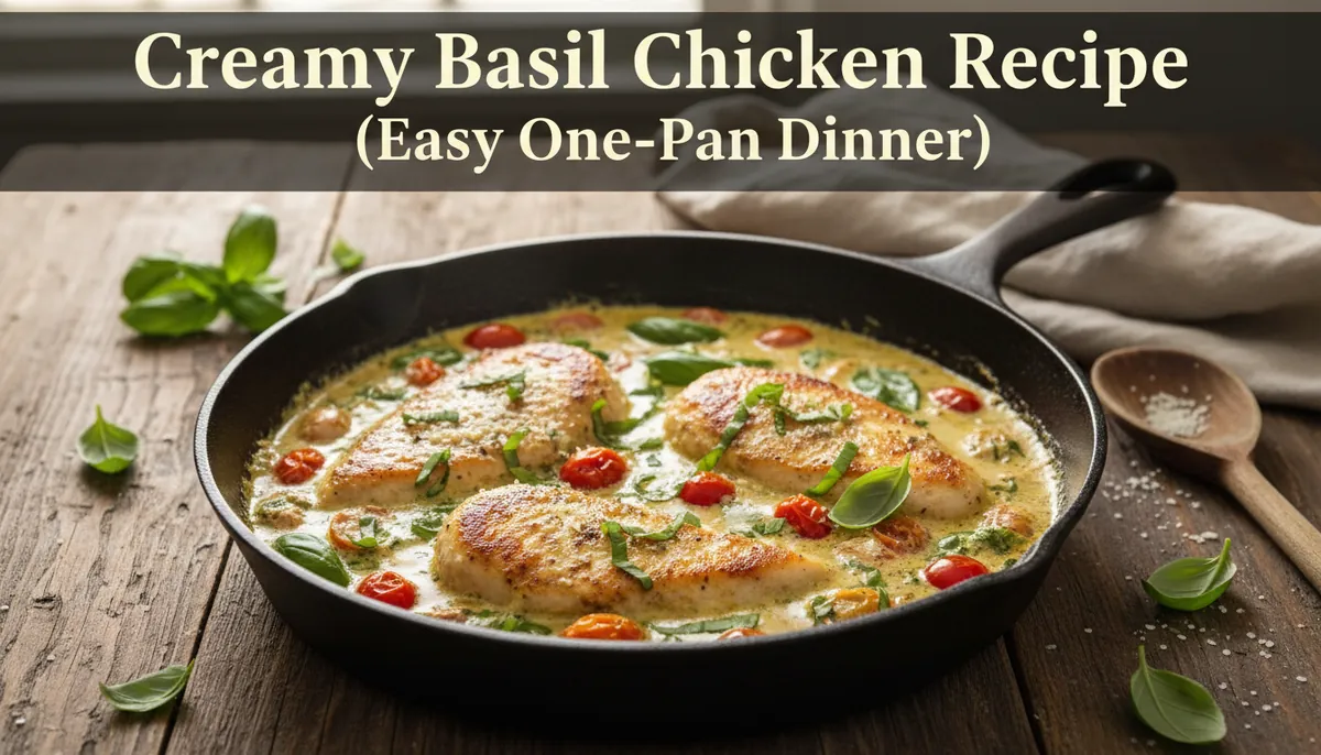 Why you'll love creamy basil chicken recipe