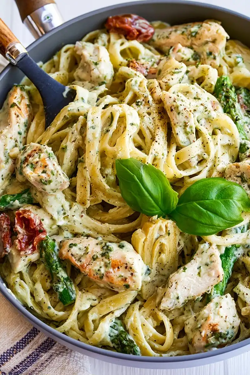 Why you'll love creamy pesto chicken pasta recipe