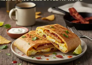 crunchwrap breakfast recipe featured