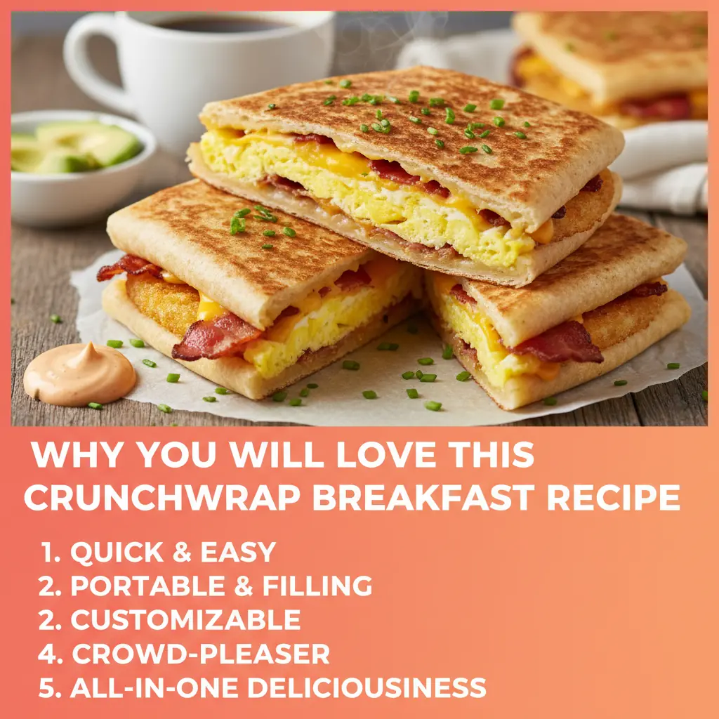 Why you'll love crunchwrap breakfast recipe