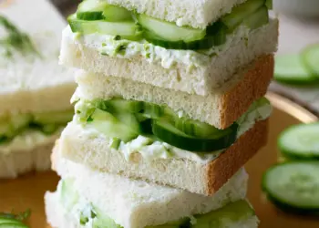 cucumber tea sandwiches recipe featured