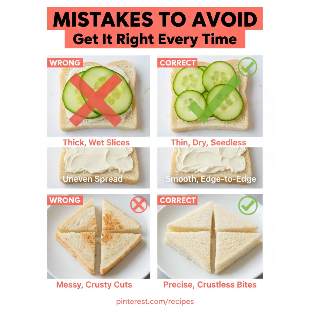 cucumber tea sandwiches recipe common mistakes