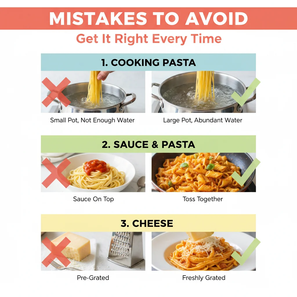 easy pasta dinner recipes common mistakes