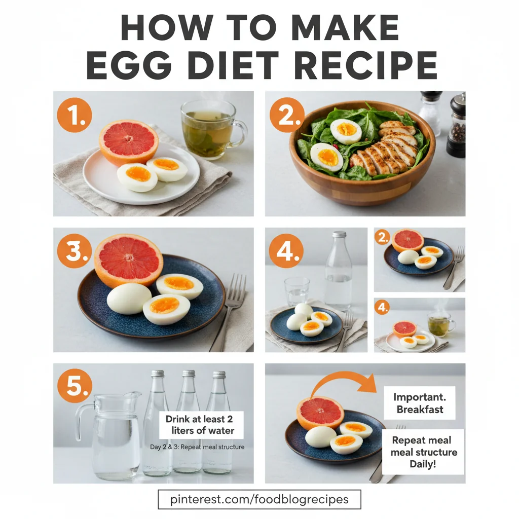 How to make egg diet recipe