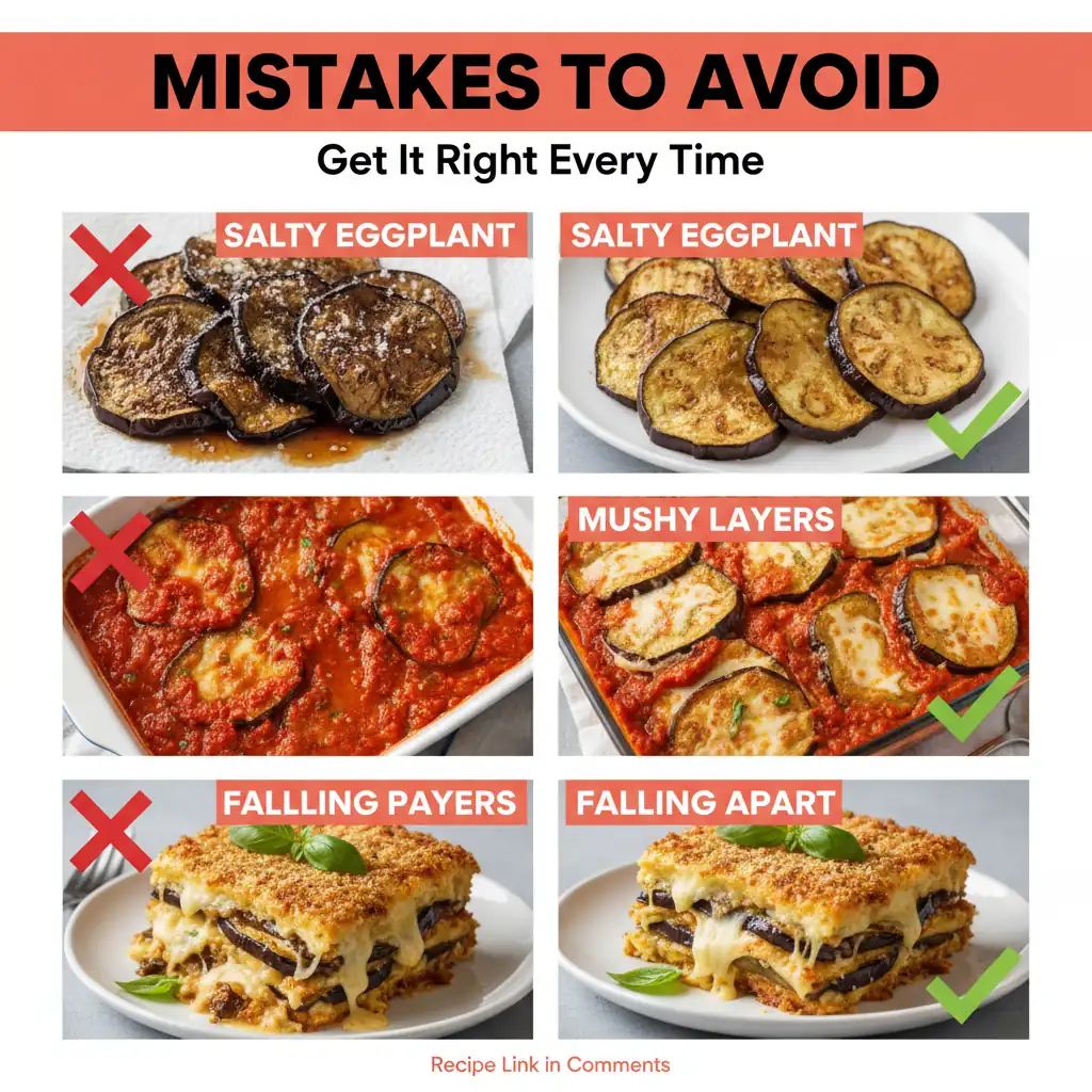eggplant parmesan recipe common mistakes