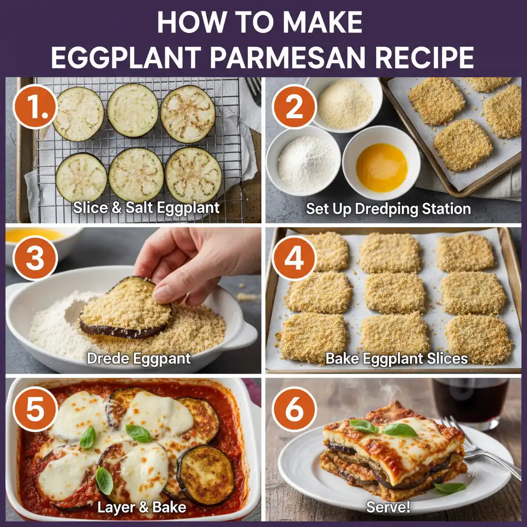 How to make eggplant parmesan recipe