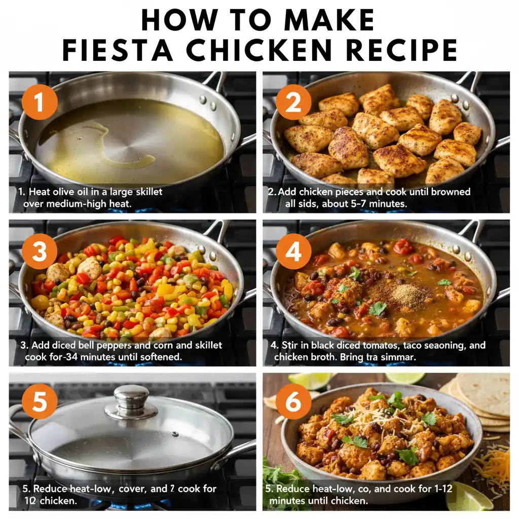 How to make fiesta chicken recipe