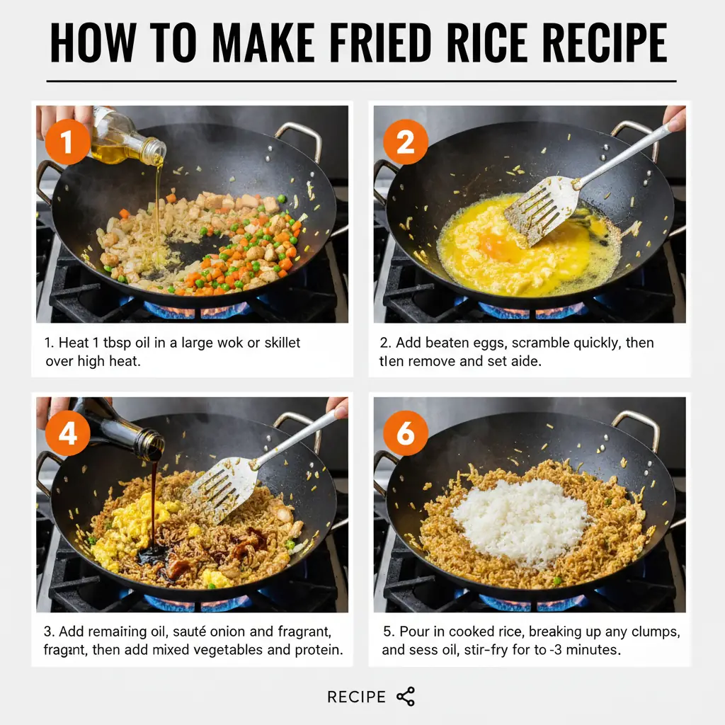 How to make fried rice recipe