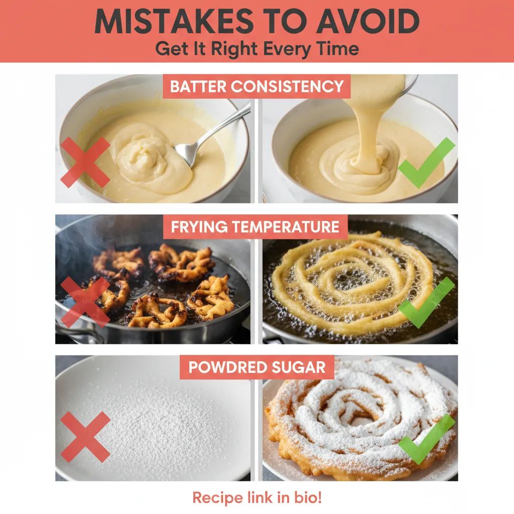 funnel cake recipe common mistakes