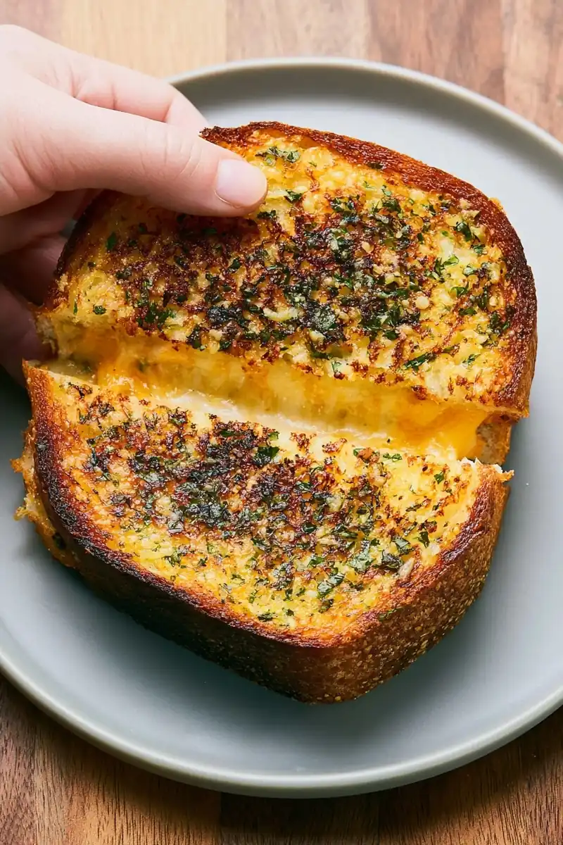 Why you'll love garlic bread grilled cheese recipe