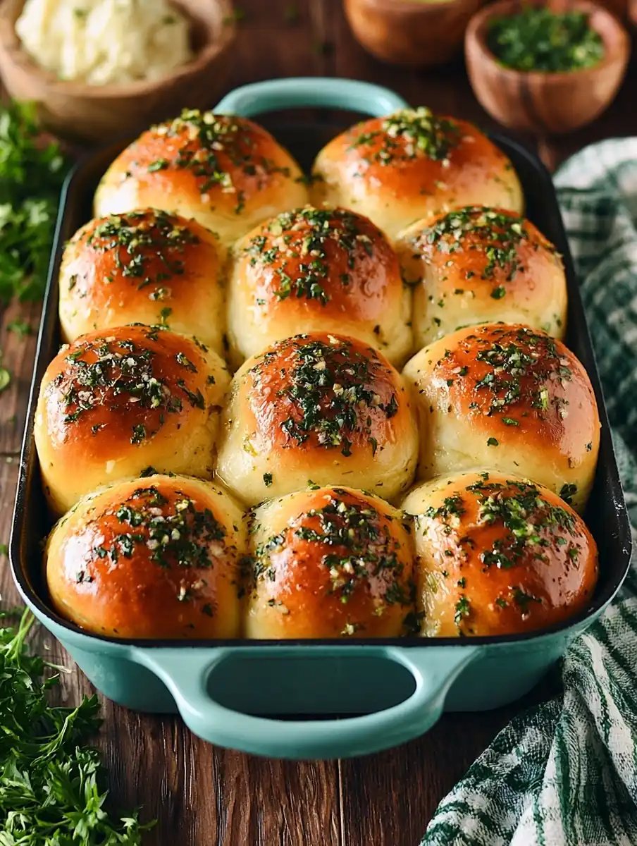 Why you'll love garlic butter dinner rolls recipe