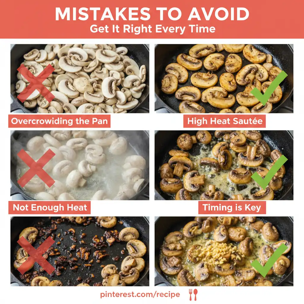 garlic butter mushrooms recipe common mistakes
