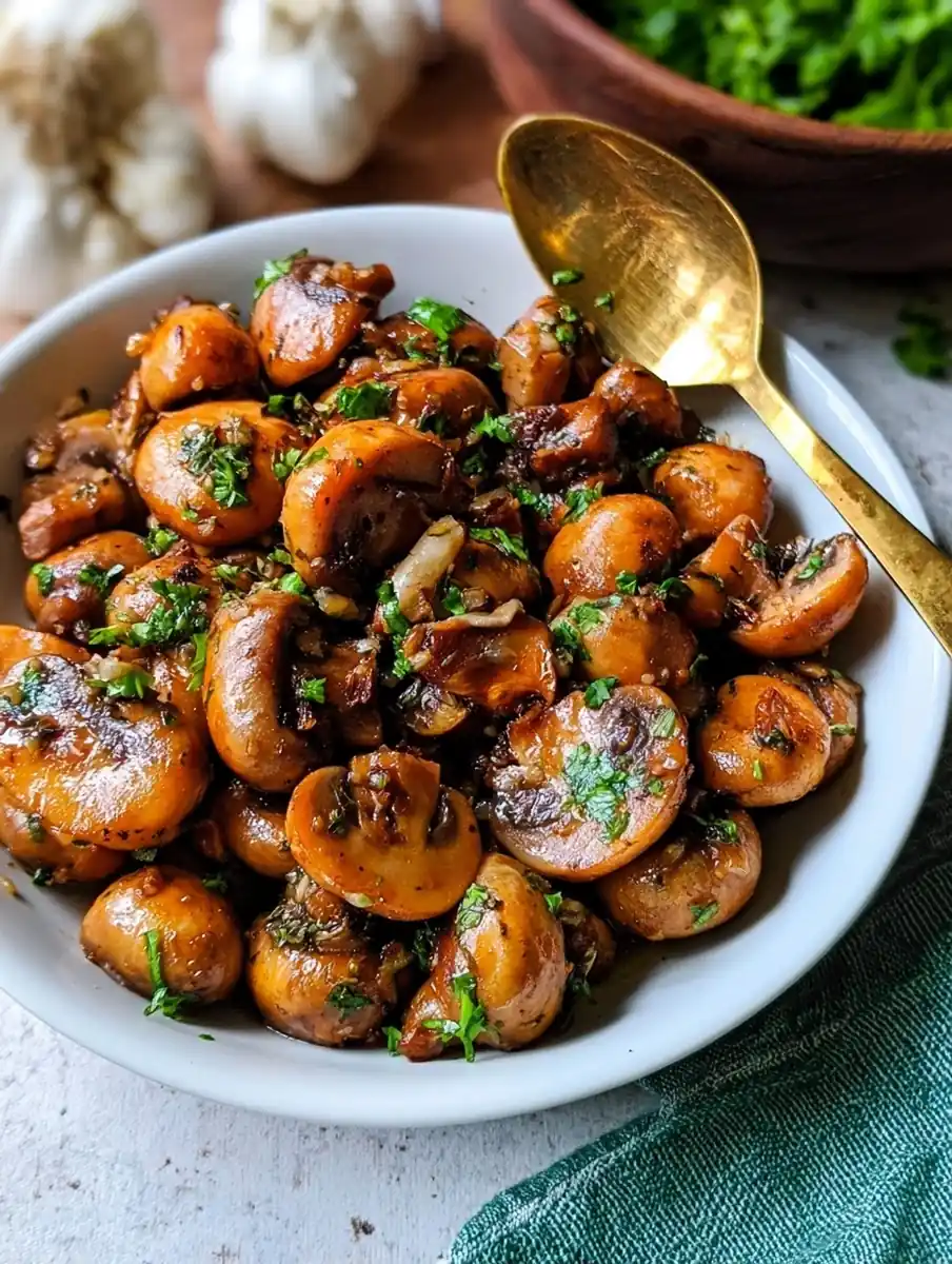 Why you'll love garlic butter mushrooms recipe