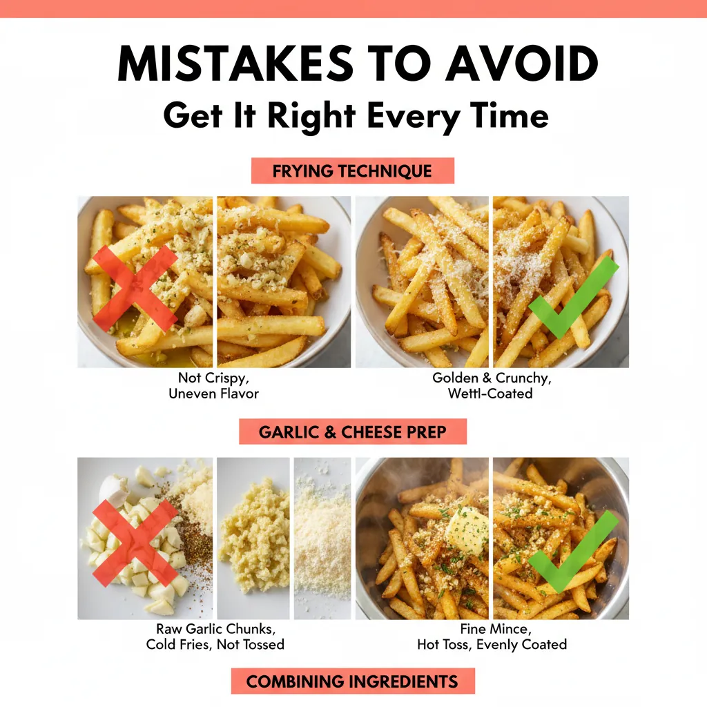 garlic parmesan fries recipe common mistakes