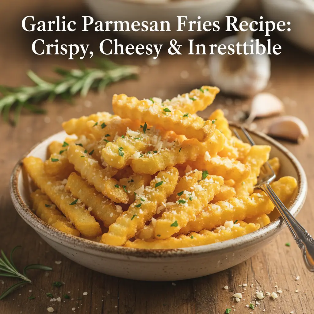 garlic parmesan fries recipe recipeCard1