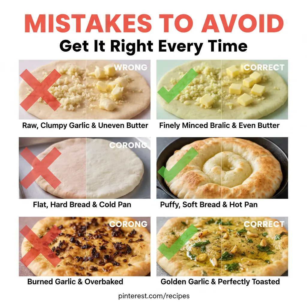 garlic pita bread recipe common mistakes
