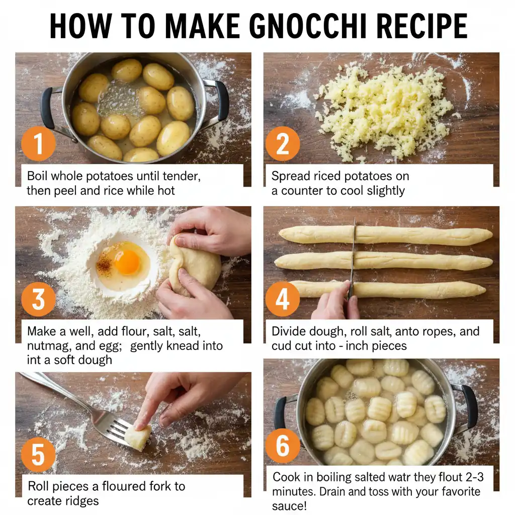 How to make gnocchi recipe