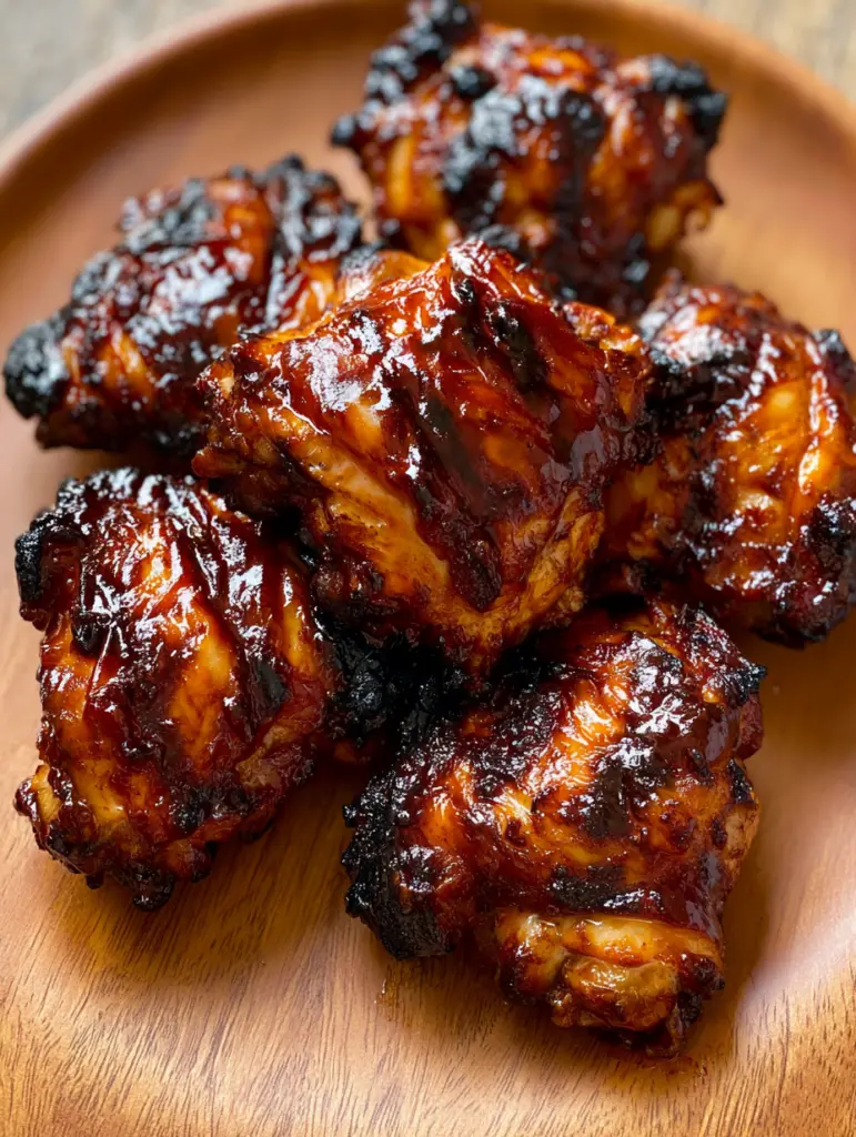 grilled bbq chicken thighs recipeCard1