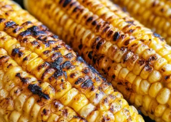 grilled corn on the cob featured