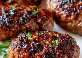 ground beef sausage recipe featured