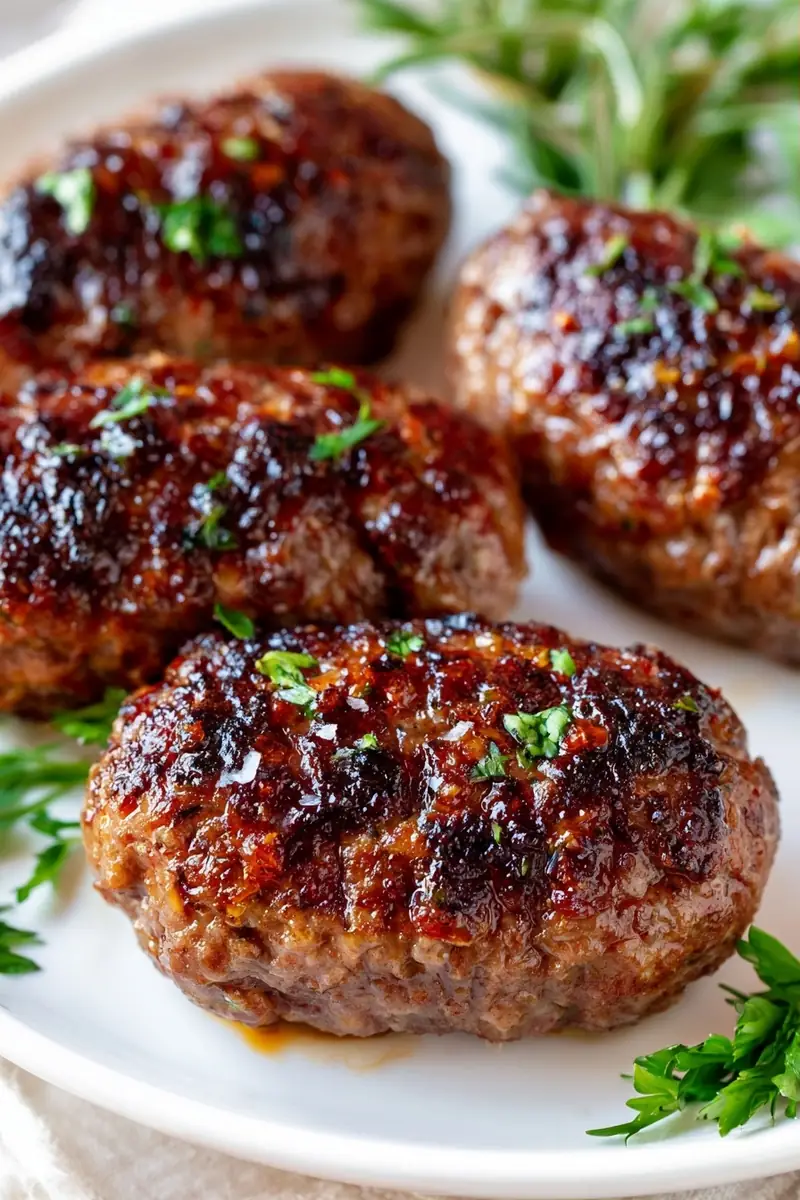 ground beef sausage recipe featured