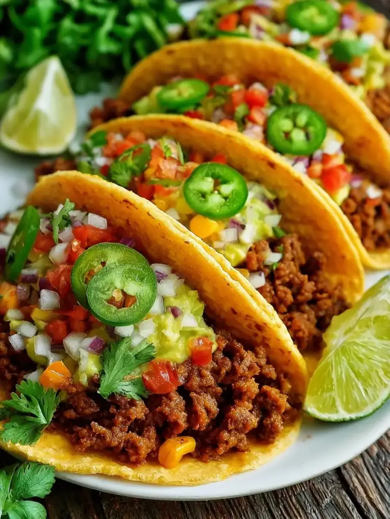 ground beef tacos recipe recipeCard1