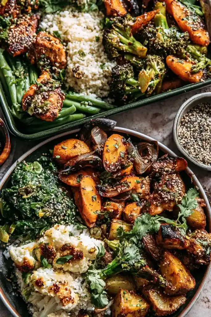 high protein dinner recipes recipe card
